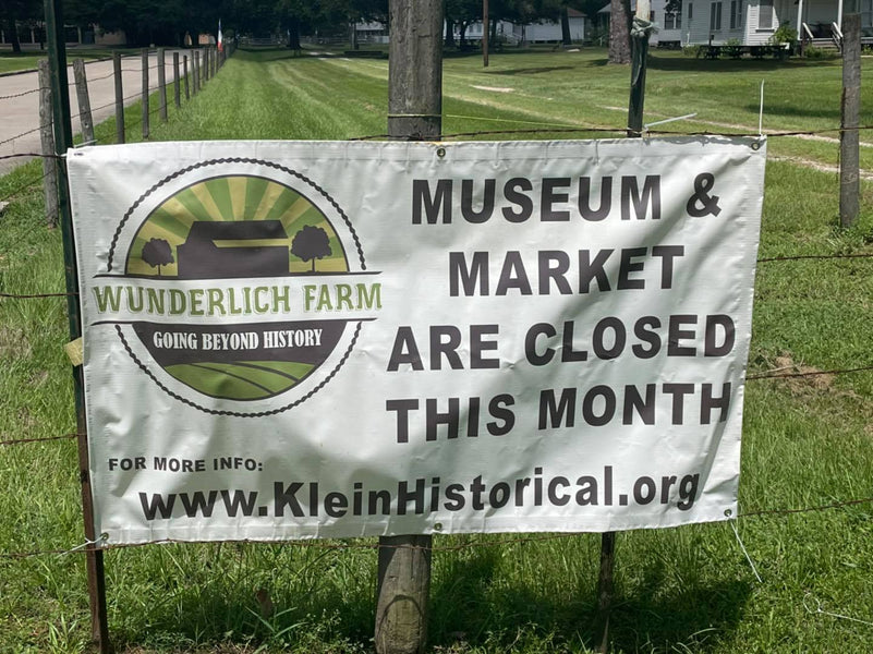 Wunderlich's August Market Canceled!